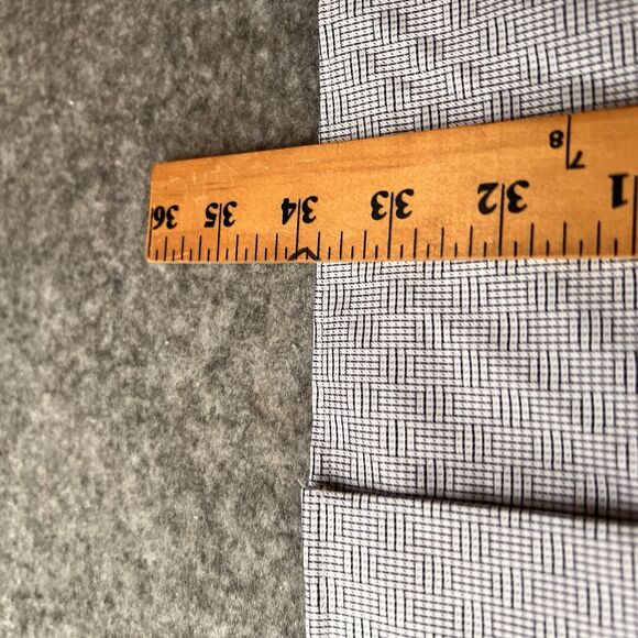 Egara Shirt Men’s 3XL Blue White Woven Pattern NWT Button Up Cotton Spadex - Picture 7 of 9